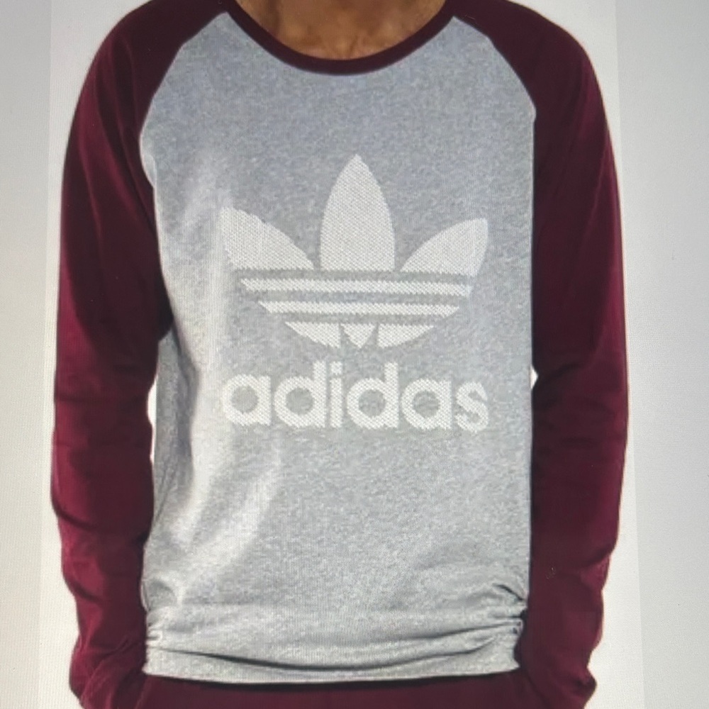 Adidas Trefoil Long Sleeve Shirt Medium
